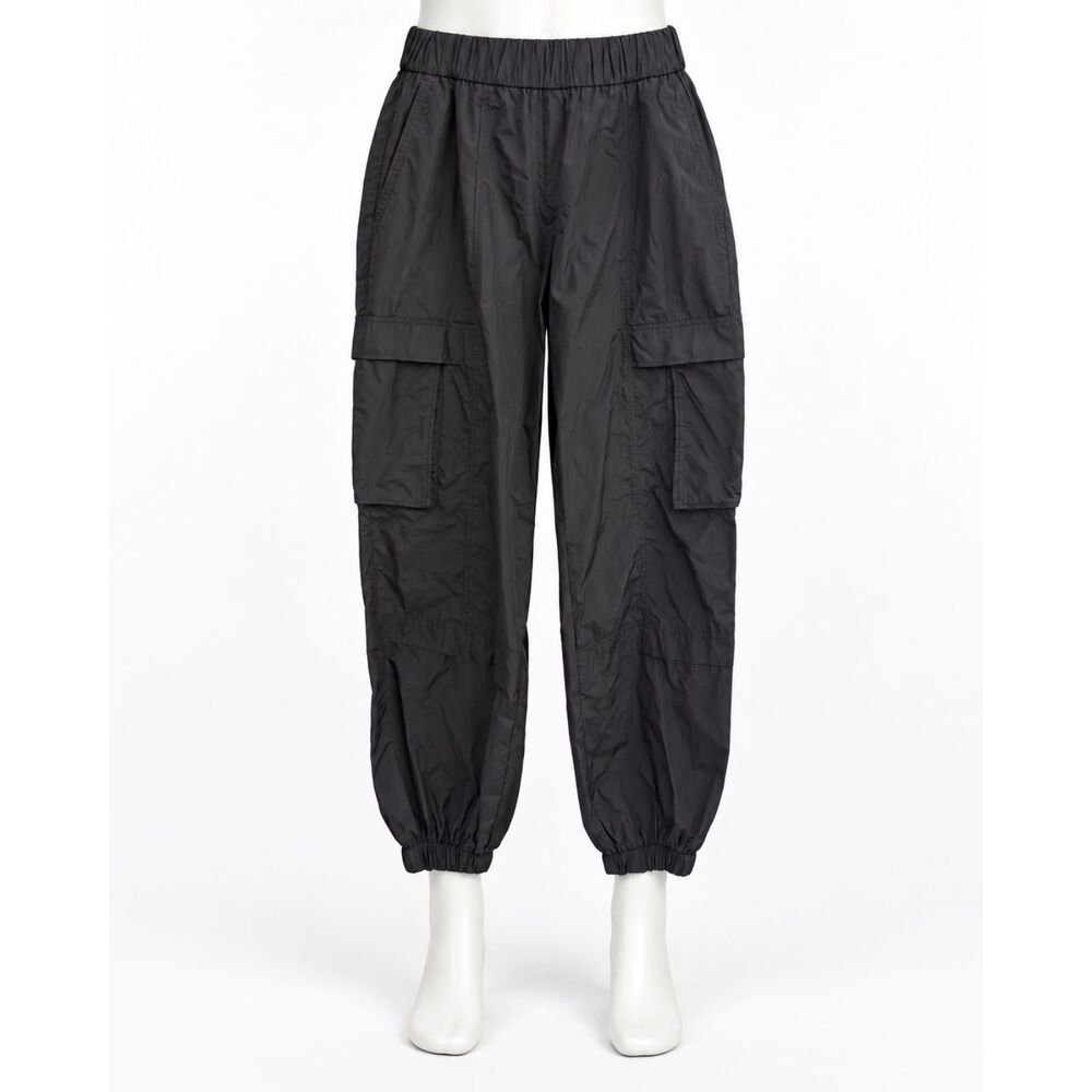 NWT Marc‎ Cain Sport Black Rewari Joggers Size N2 US 4 Relaxed Fit Cargo Pants
